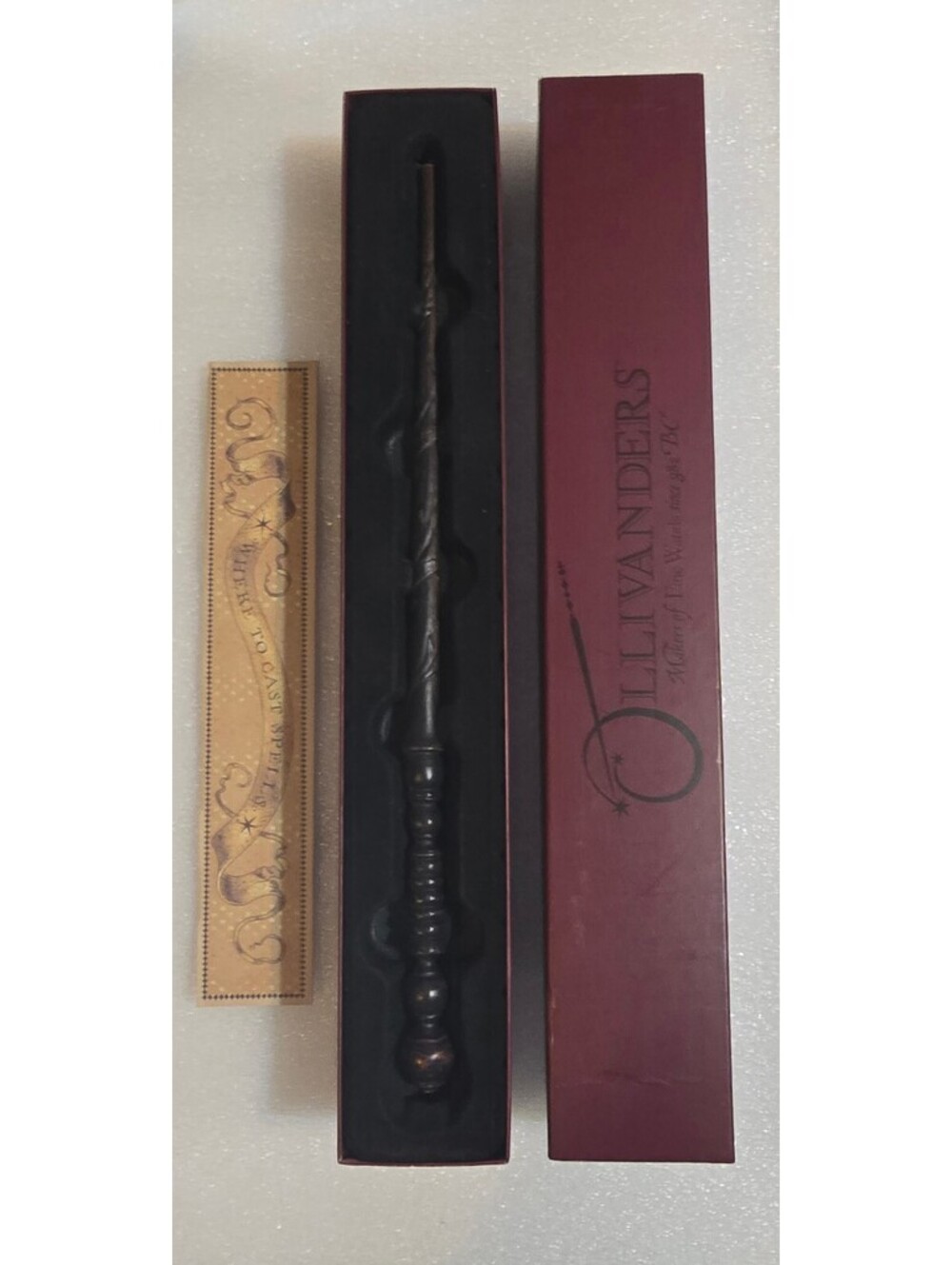 Universal Studios Wizarding Ollivanders Ash Interactive Wand